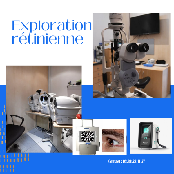 Tests d’exploration rétinienne 